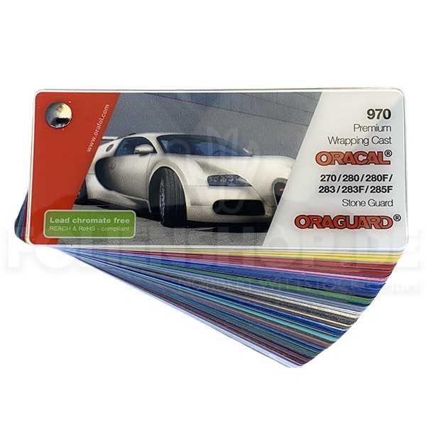 Farbfächer ORACAL® 970 Premium Wrapping Cast
