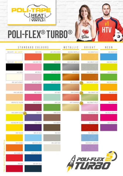 Farbkarte POLI-FLEX® TURBO