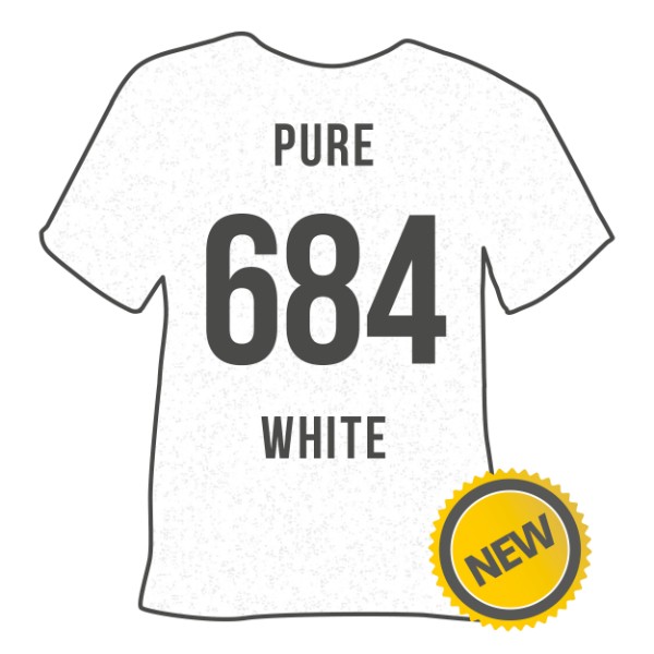 Poli-Flex Pearl Glitter 684 | Pure White