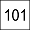 101 cm