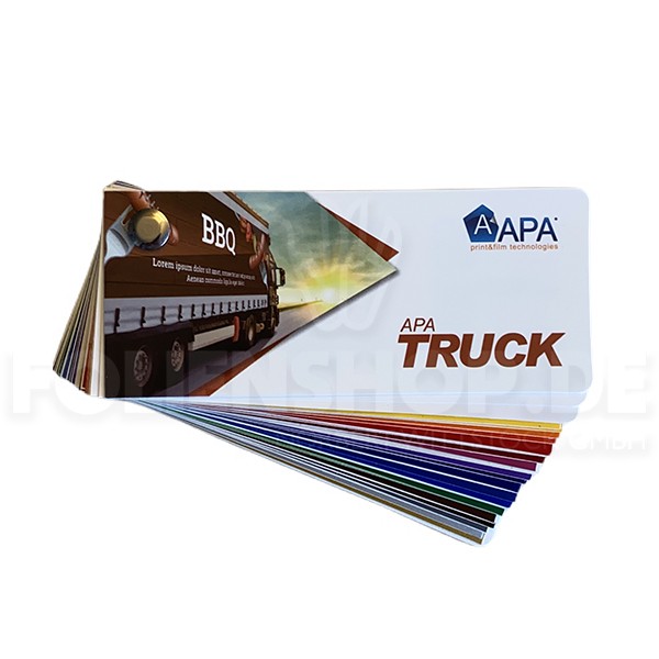 Farbfächer APA Truck